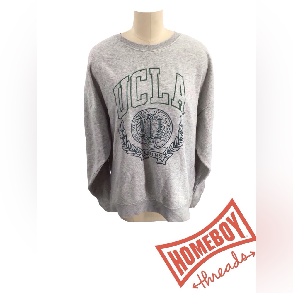 Cotton On Gray UCLA Crewneck Sweater